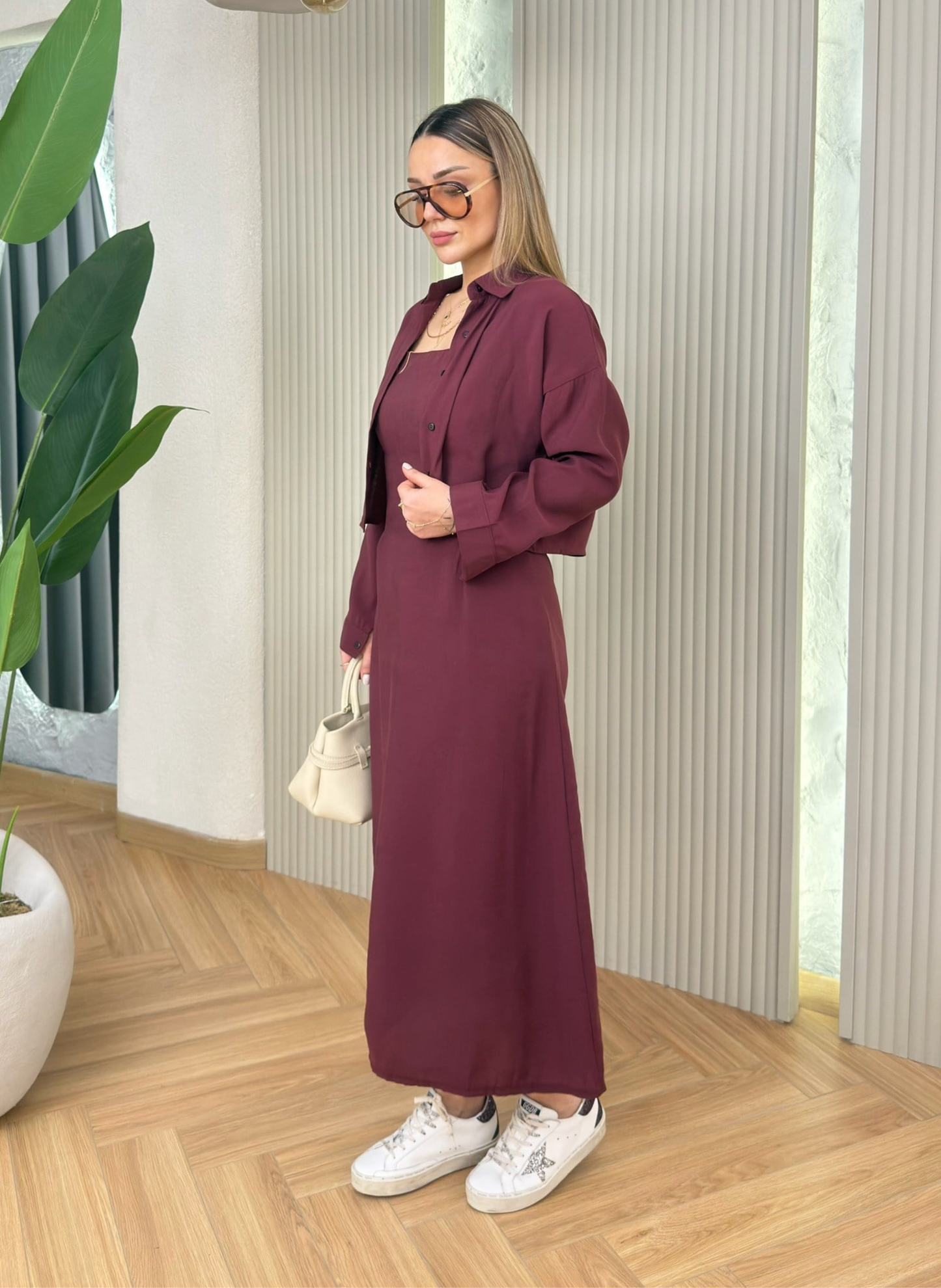 Ensemble Robe Chemise Moderne
