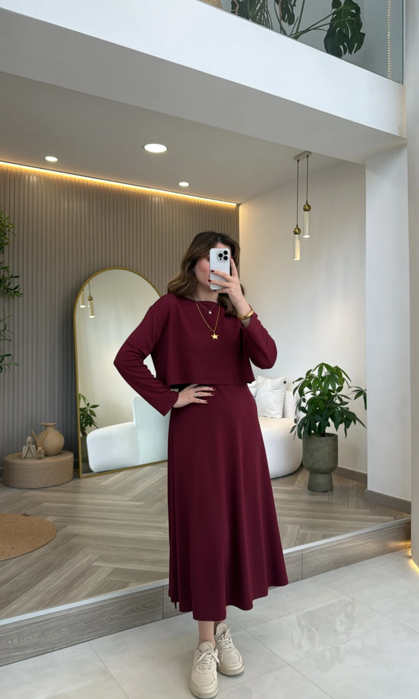 Ensemble Deux Pièces avec Blouse