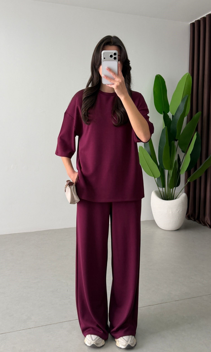 Ensemble Survêtement Oversize Monochrome